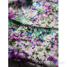 Coton Sateen Spandex Digital imprimé tissu 240gsm